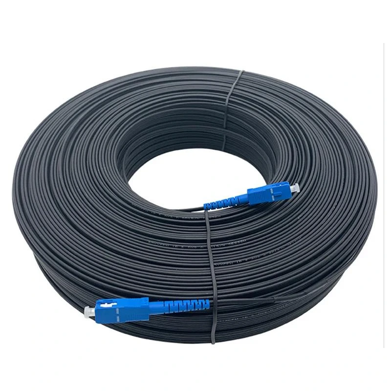 FIBER OPTIC FTTH CABLE 1 CORE 150M SHIELDED SC/UPC