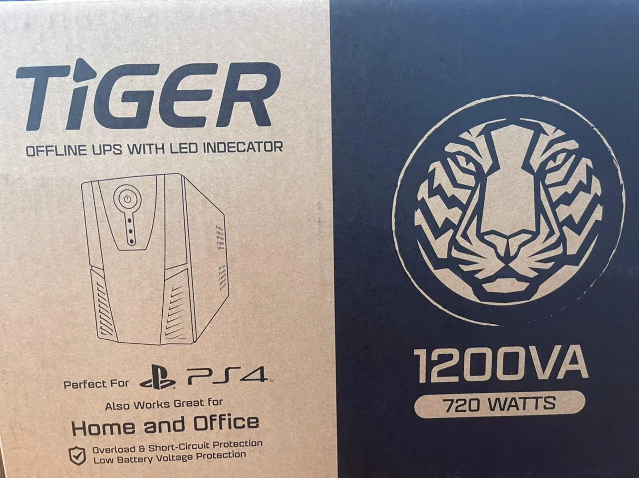 TIGER DESKTOP UPS 1200VA
