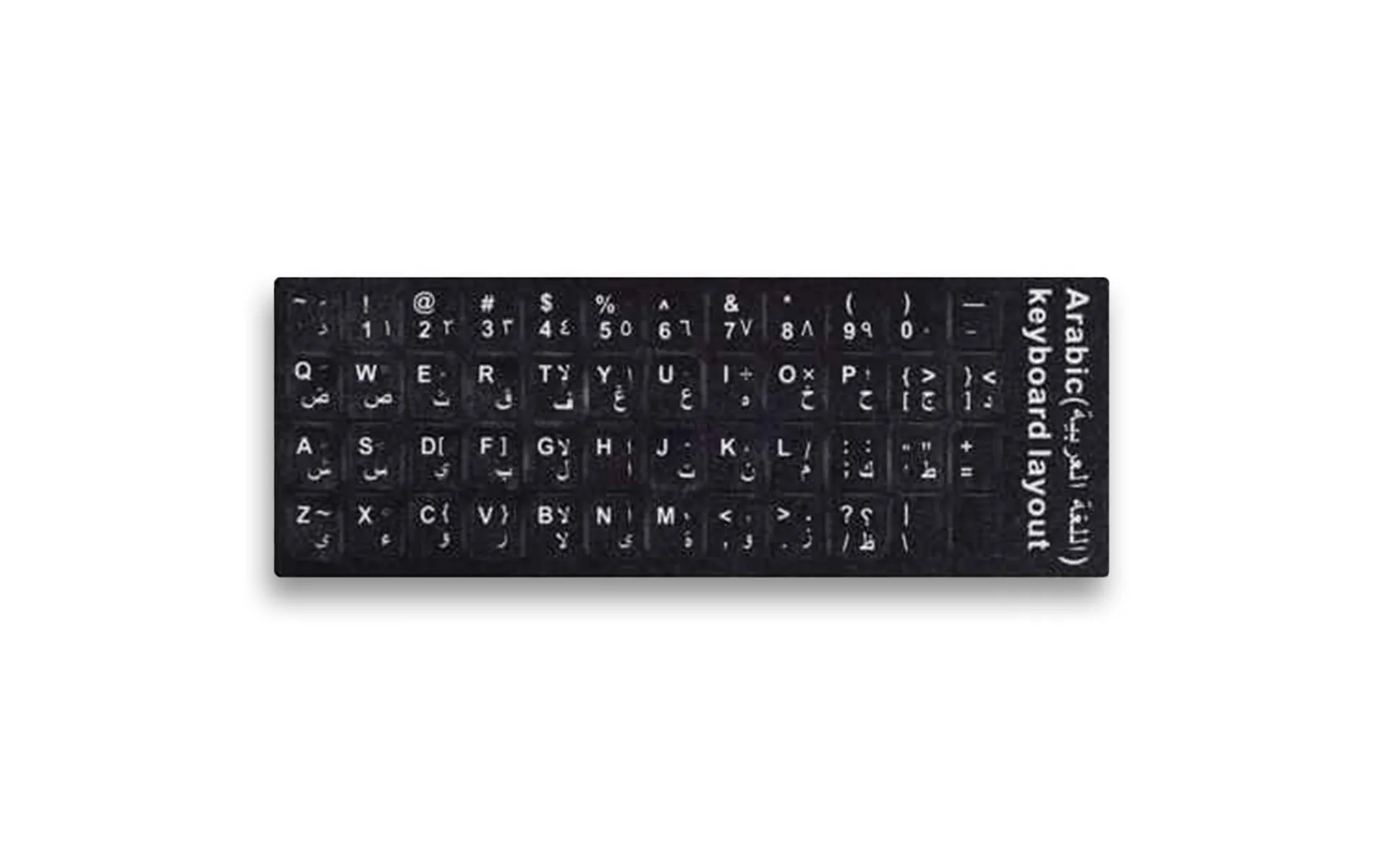 BLACK STICKERS FOR KEYBOARD