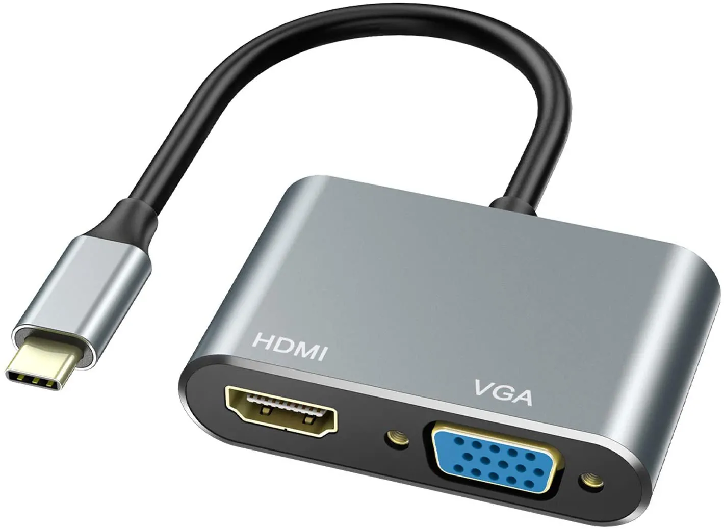 ADAPTER TYPE C TO HDMI AND VGA
