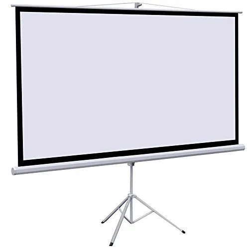 MANUAL PROJECTOR SCREEN 180*180CM WHITE