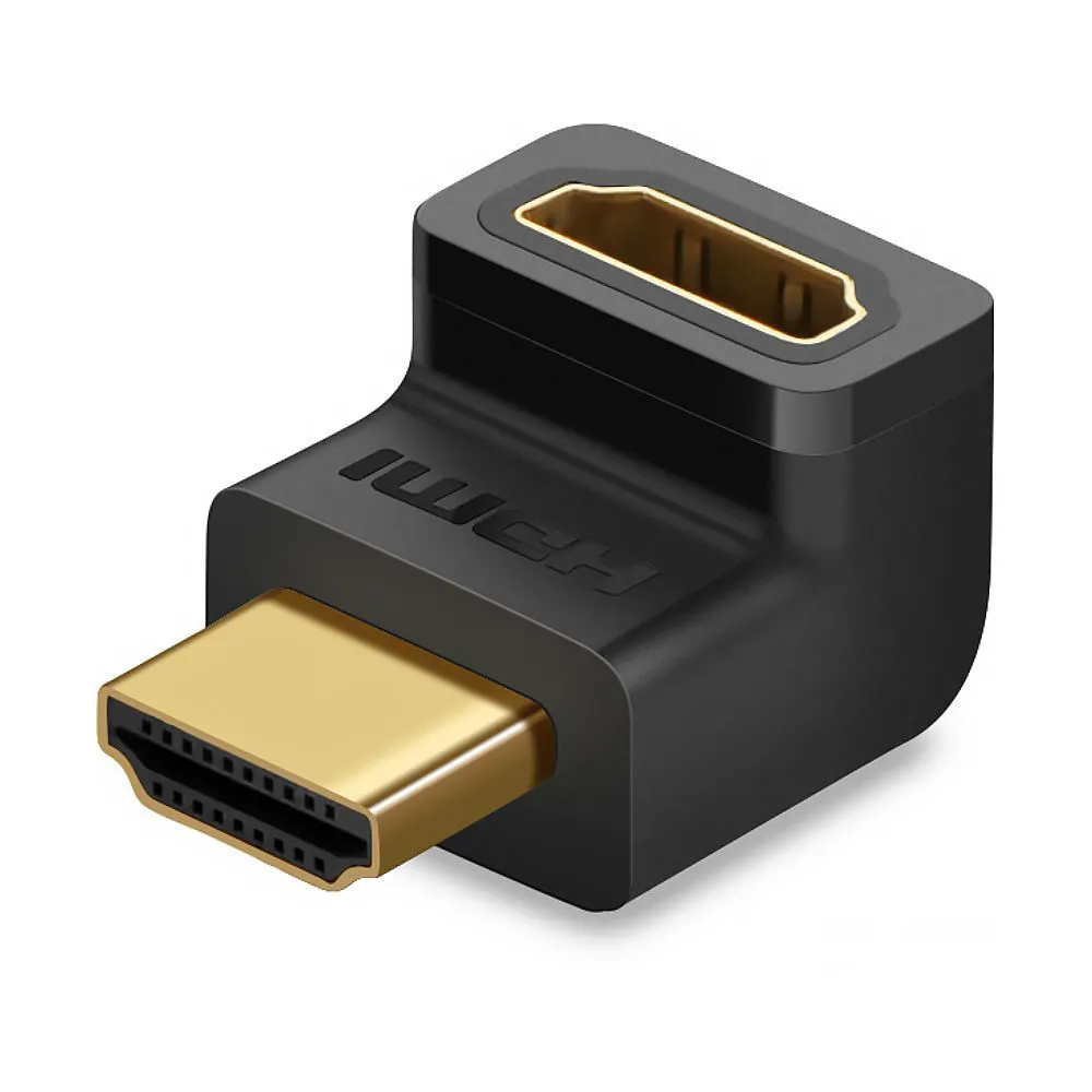 CORNER HDMI MALE TO HDMI FEMALE