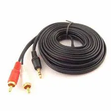 CABLE AUX TO 2RCA M 3M