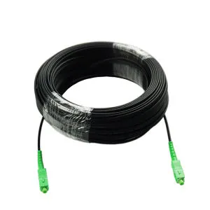 FIBER OPTIC FTTH CABLE 1 CORE 150M SHIELDED SC/APC