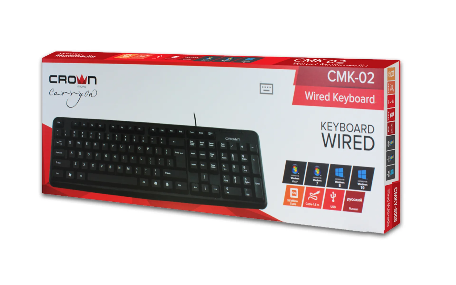 WIRED KEYBOARD CROWN CMK-02