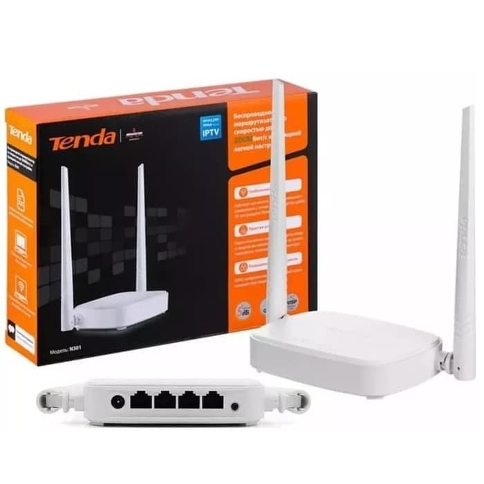 TENDA MINI WIRELESS ROUTER 2 ANTENNA N301