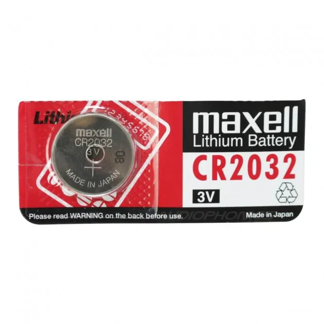 LITHIUM BATTERY MAXELL CR2032