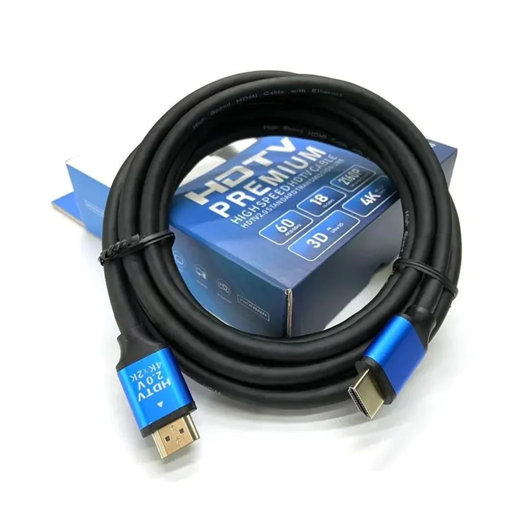 CABLE HDMI 10M 4K ROUNDED