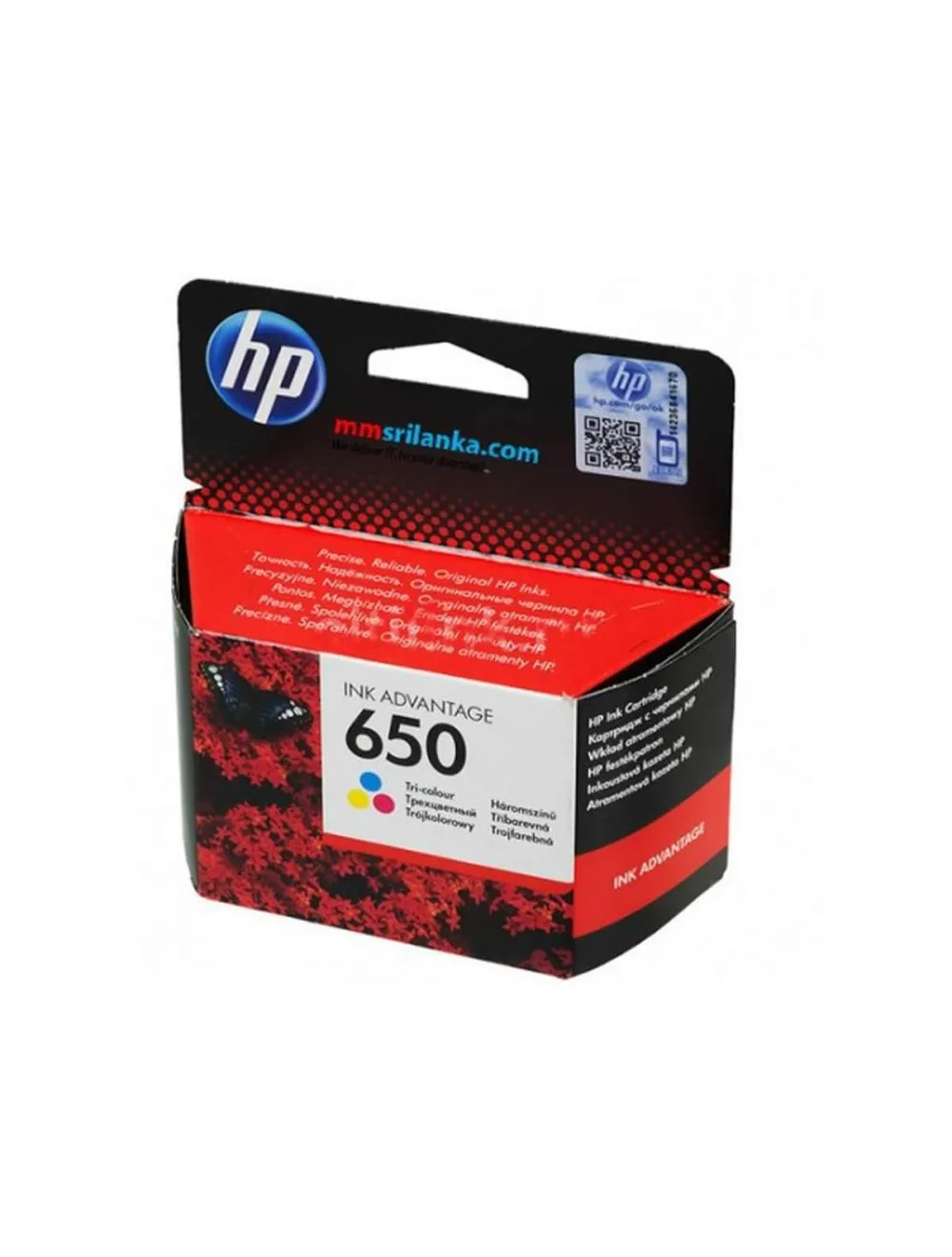 INK 650 TRI-COLOR HP ORIGINAL