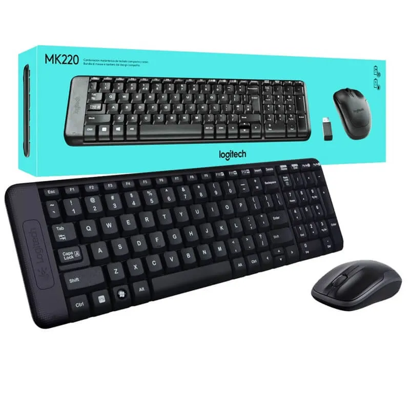 LOGITECH WIRELESS KEYBOARD AND MOUSE MK220