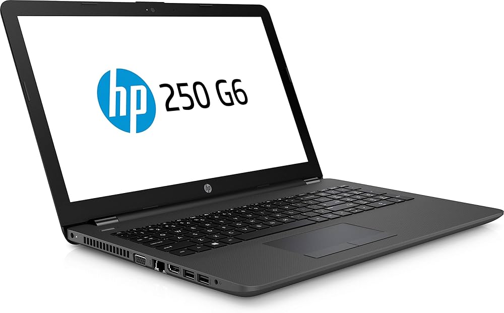 USED LAPTOP HP 250 G6 - CORE I3 - 7TH GEN - 4GB-RAM - 128GB NVME - 15.6"