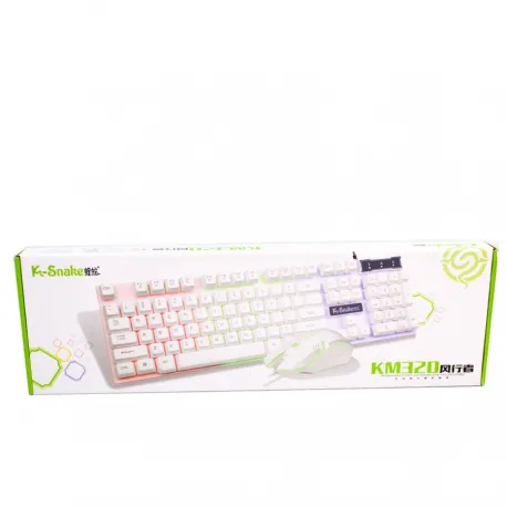 K-SNACK GAMING KEYBOARD WITH MOUSE KM320