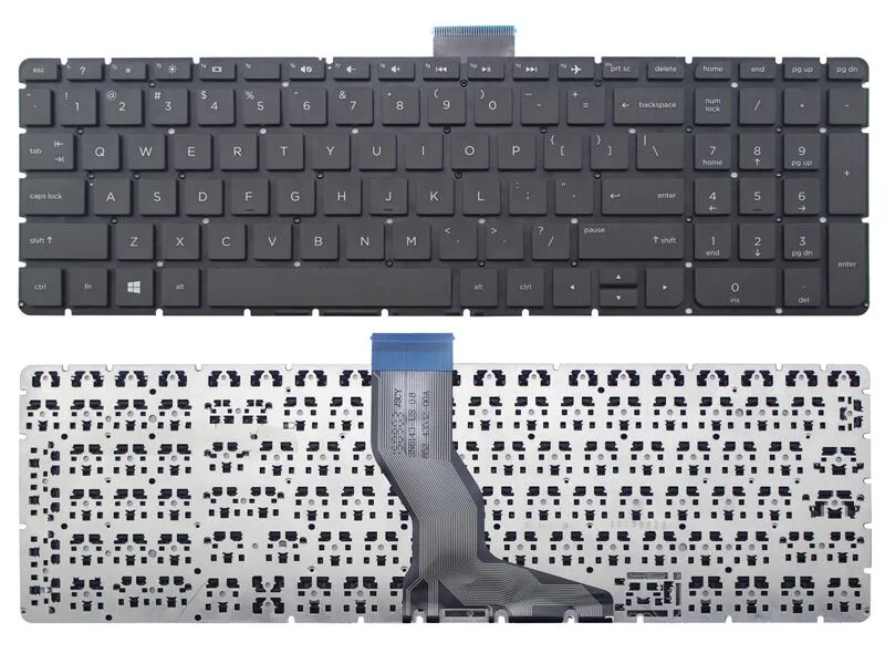 LAPTOP REPLACEMENT KEYBOARD HP 15-AB 15-BS 15-DA