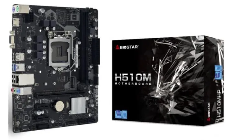 BIOSTAR MOTHERBOARD H510M