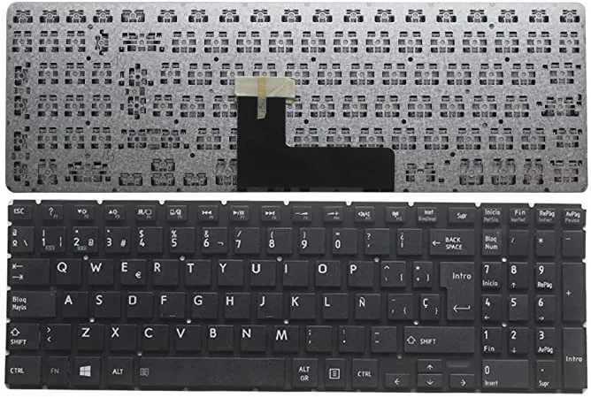 LAPTOP REPLACEMENT KEYBOARD FOR TOSHIBA L50-B C50-C L50-C