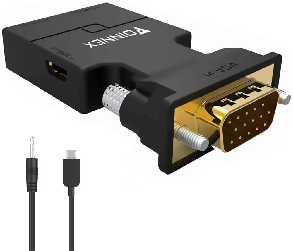CONVERTER VGA TO HDMI WITH AUDIO