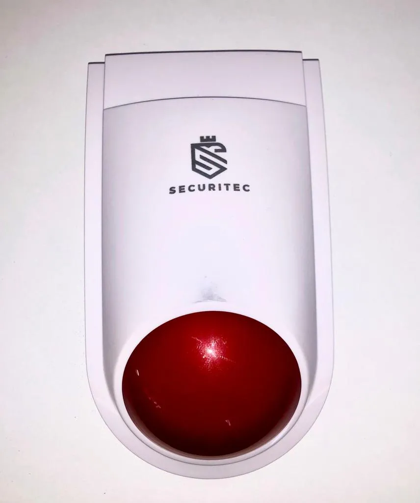 SECURITEC SMART WIFI OUTDOOR SIREN ALARM SYSTEM
