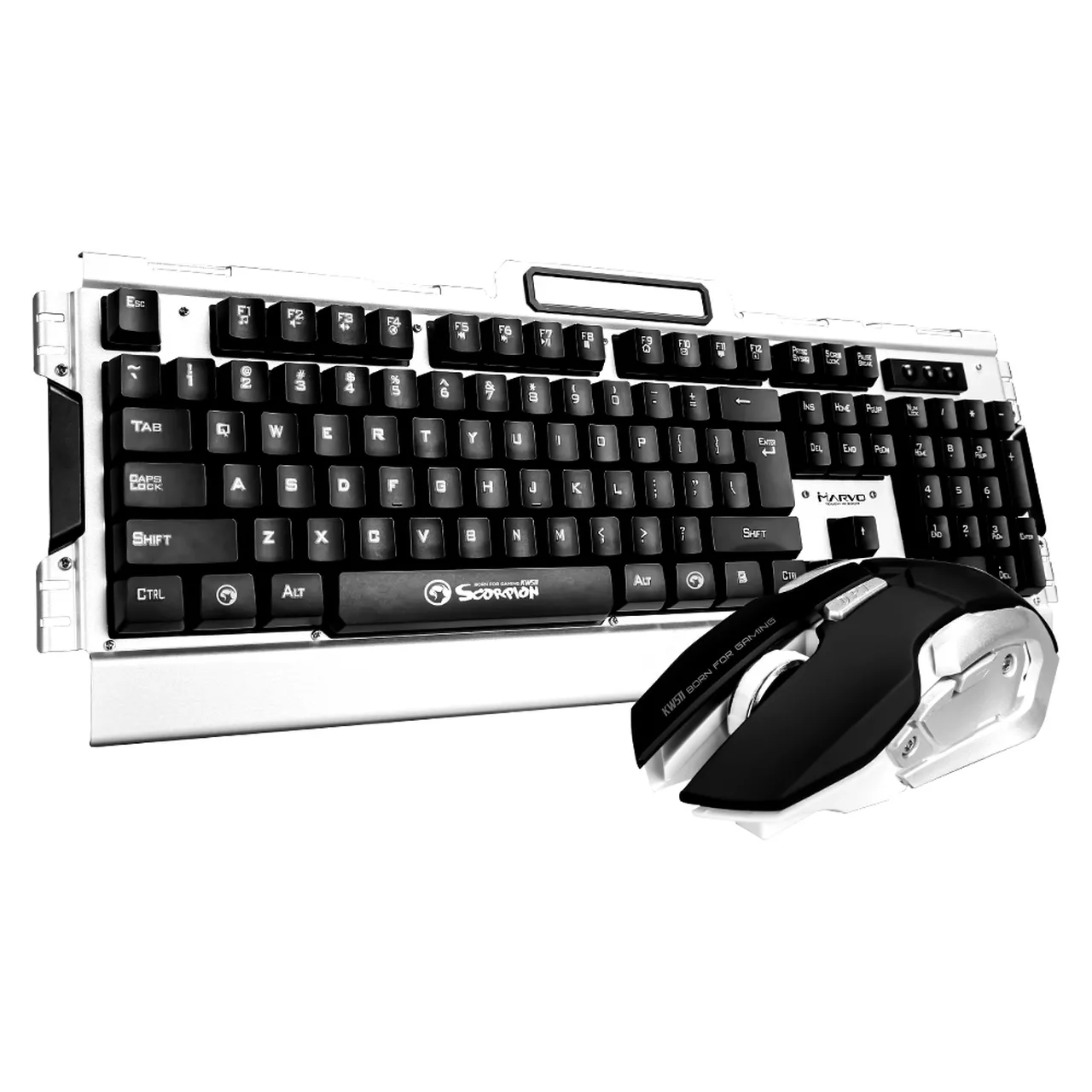 SCORPION WIRELESS GAMING KEYBOARD AND MOUSE KW511