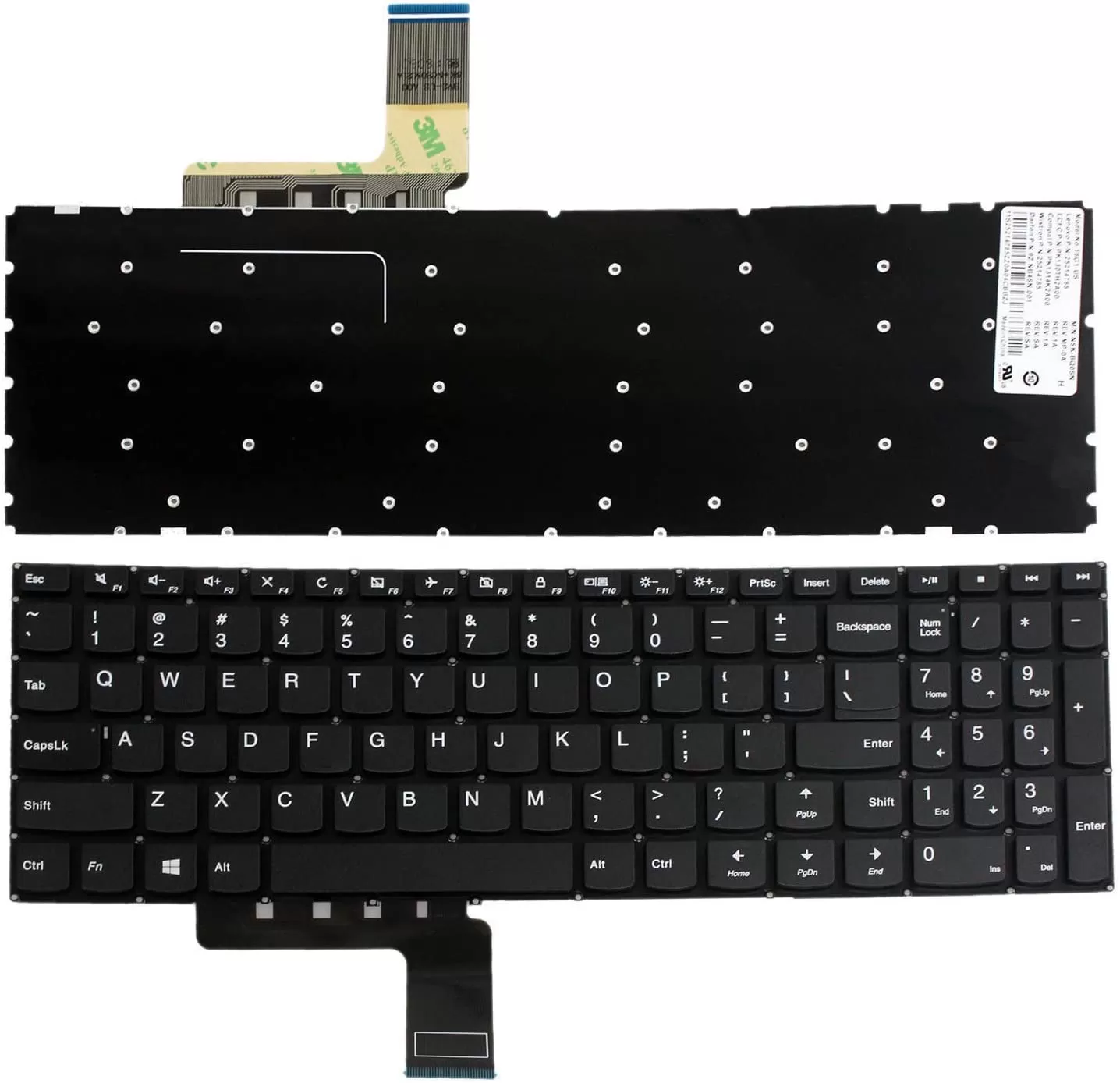 LAPTOP REPLACEMENT KEYBOARD FOR LENOVO IDEAPAD 310S-15IKB 310S-15ISK 510S-15IKB 510S-15