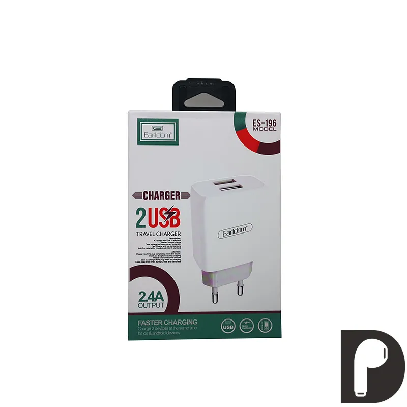 EARLDOM ADAPTER CHARGER IPHONE TYPE C SAMSUNG