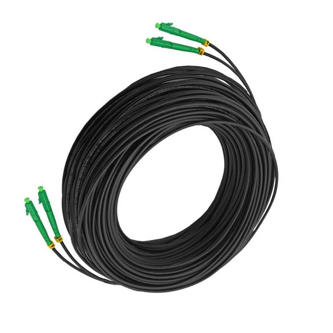 FIBER OPTIC  FTTH CABLE 2 CORE 50M 6MM ROUNDED