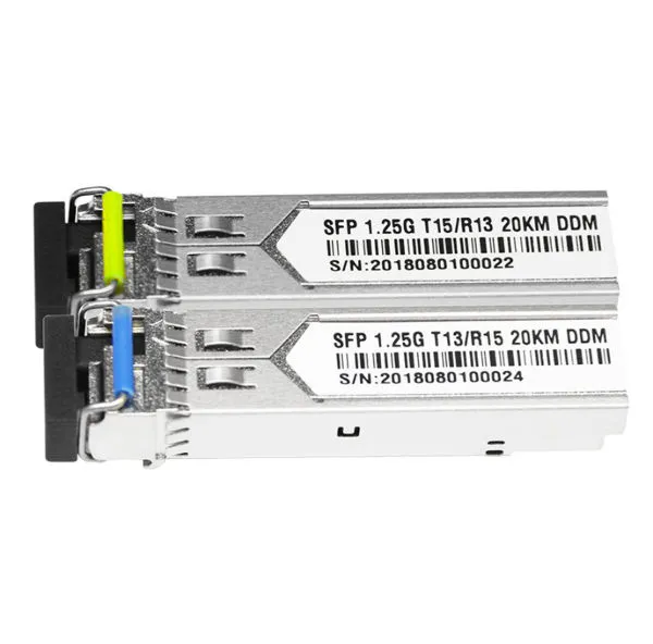 FIBER OPTIC  SFP SC 1.25G 20KM DDM