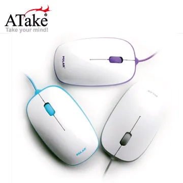 ATAKE WIRED MOUSE WHITE