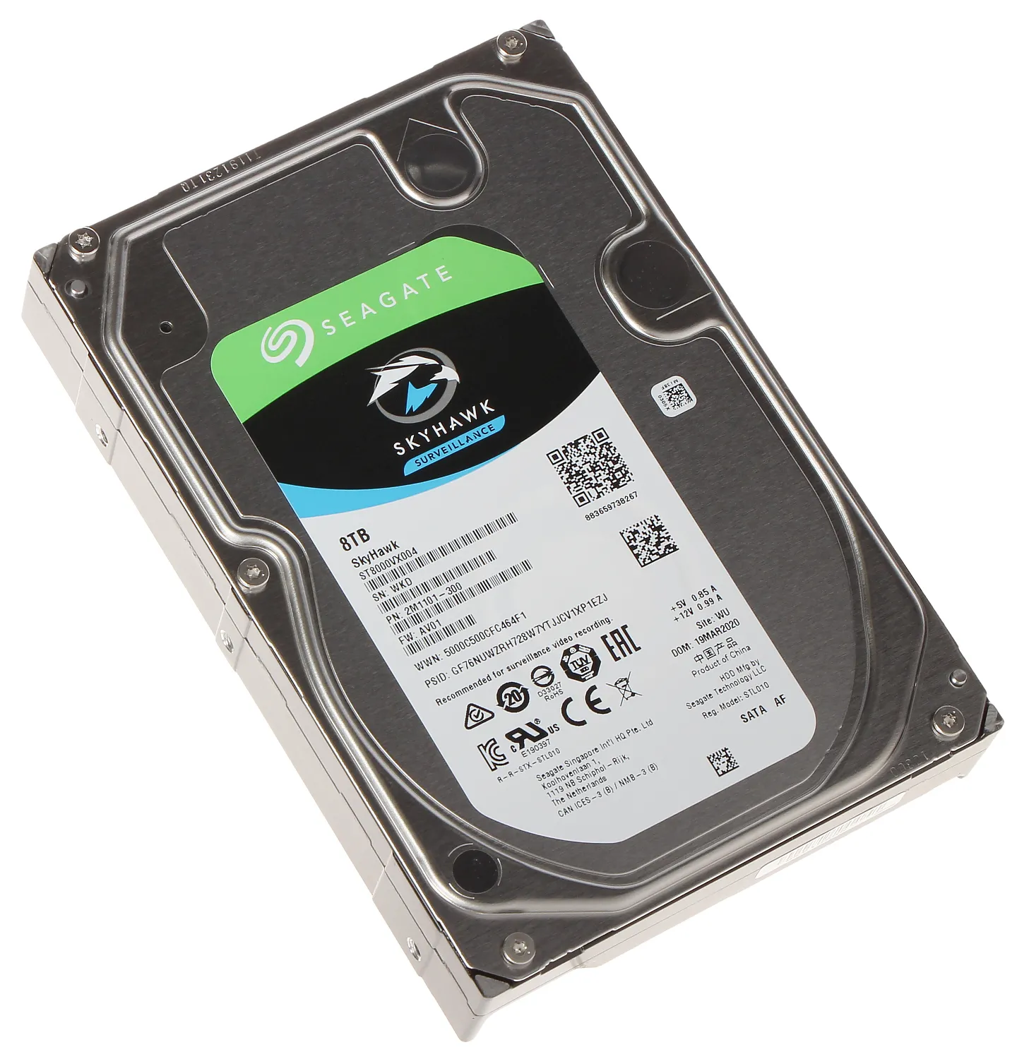 SEGATE SKYHAWK DESKTOP HARD DISK 8TB 3.5"