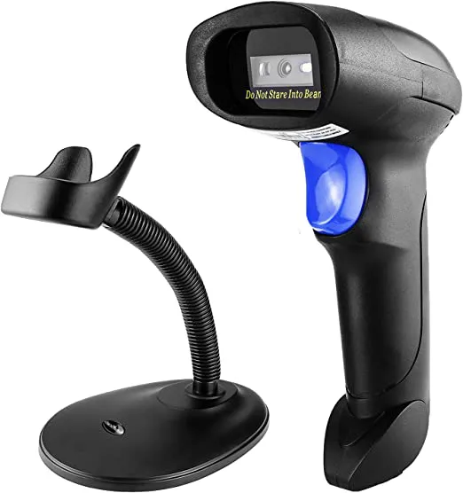 WIRED BARCODE SCANNER WITH STAND 1D CMI-8000