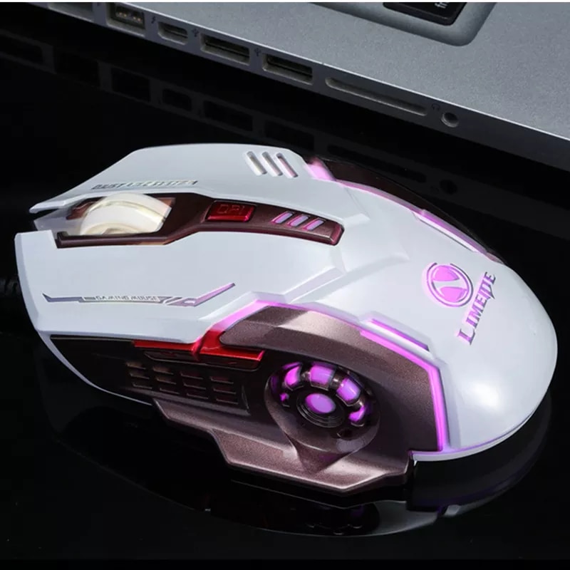 LIMEIDE WIRED GAMING MOUSE AND KEYBOARD