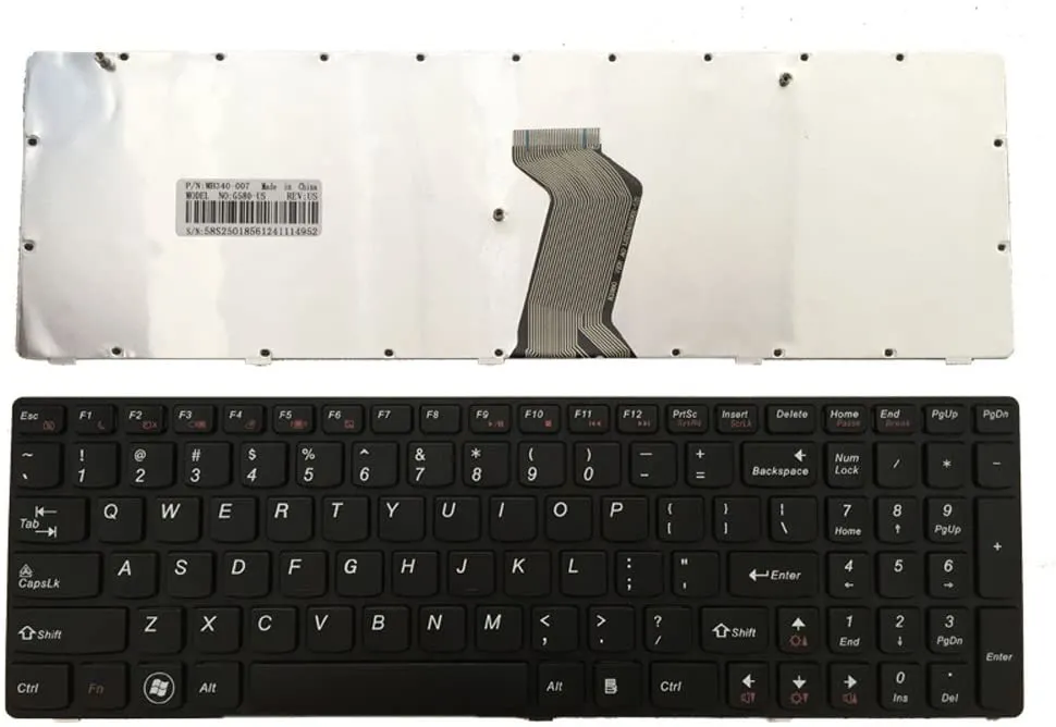 LAPTOP REPLACEMENT KEYBOARD FOR LENOVO G570 B570 Z570