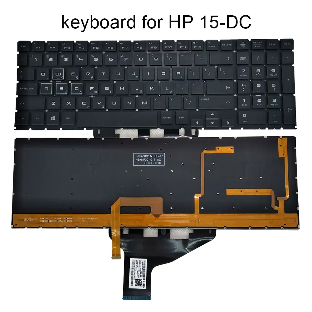 LAPTOP REPLACEMENT KEYBOARD FOR HP OMEN 15-DC 15-DH