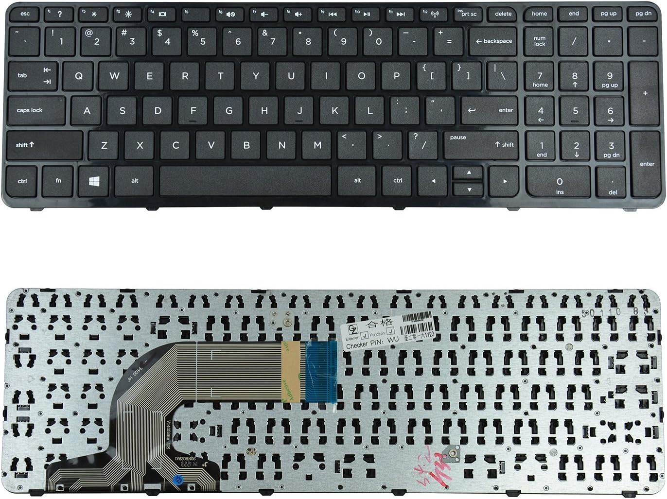 LAPTOP REPLACEMENT KEYBOARD FOR HP 15-R 15-N 15-E 250 G3