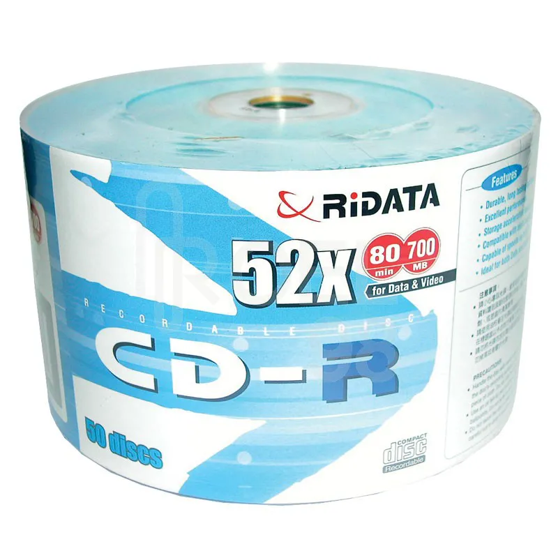 CD 50 PCS RIDATA
