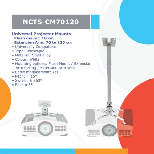 PROJECTOR CEILING MOUNT 70CM*120CM NCTS CM70120
