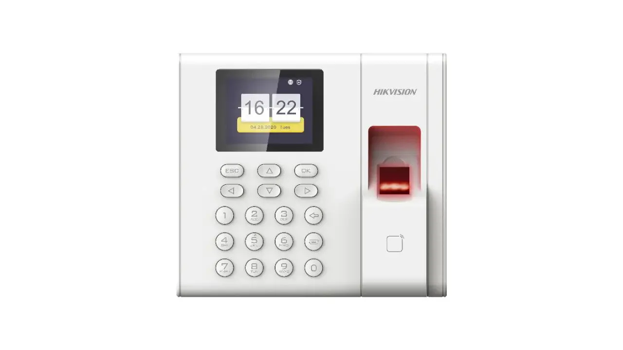 FINGERPRINT TIME ATTENDANCE TERMINAL DS-K1A8503MF-B