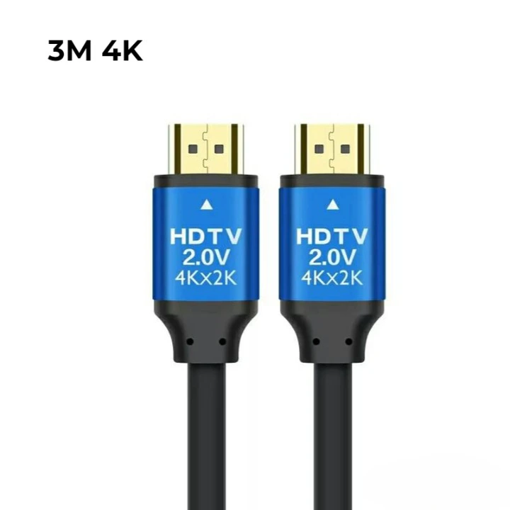 CABLE HDMI 3M 4K ROUNDED