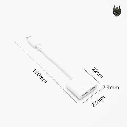 DUAL LIGHTNING AUDIO AND CHARGE ADAPTER GL033