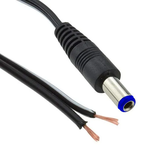 DC MALE PLUG CABLE BLUE