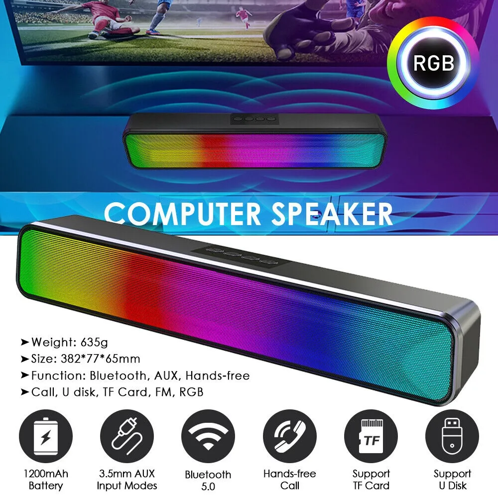WIRELESS SPEAKER M8 LED SOUNDBAR