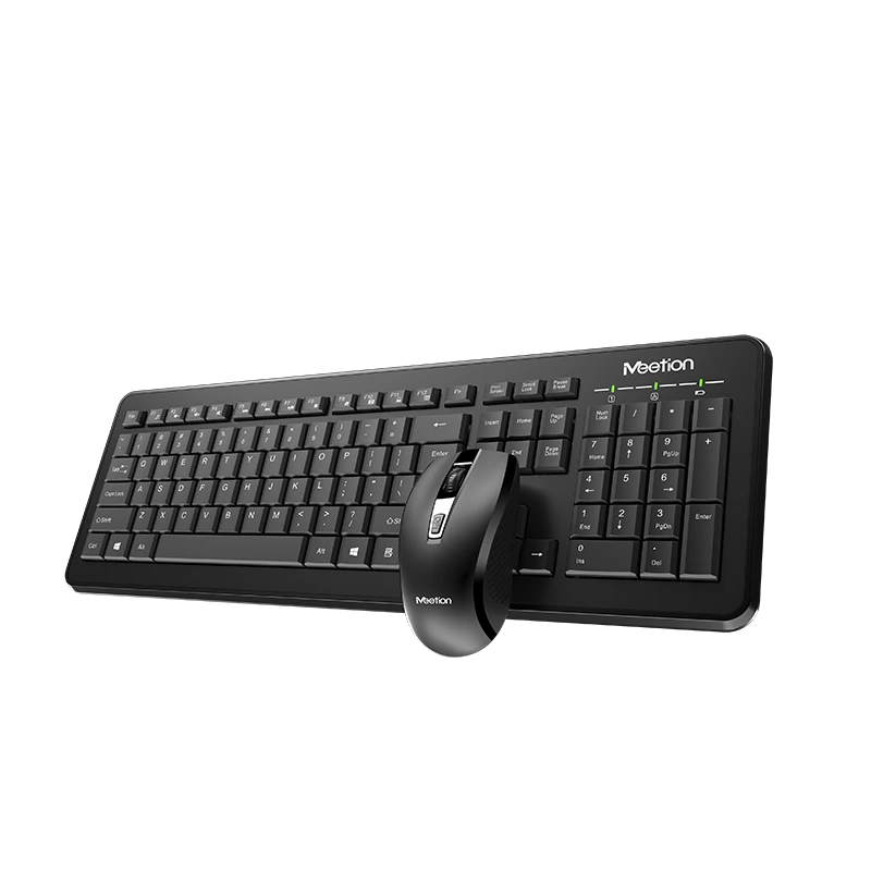 MEETION WIRELESS KEYBOARD AND MOUSE C4120 BLACK