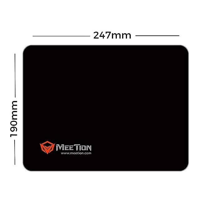 MEETION MOUSE PAD BLACK MT-PD015