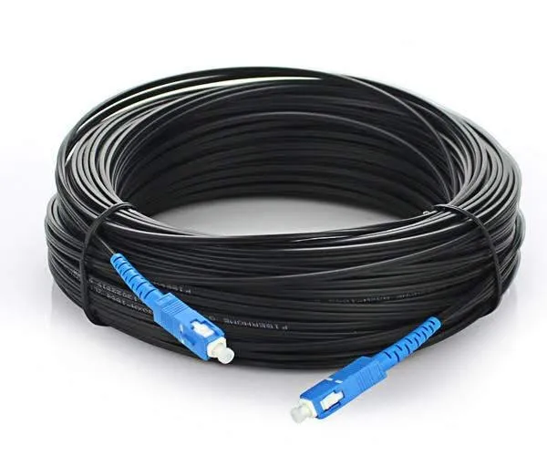 FIBER OPTIC FTTH CABLE 1 CORE 80M SHIELDED SC/UPC