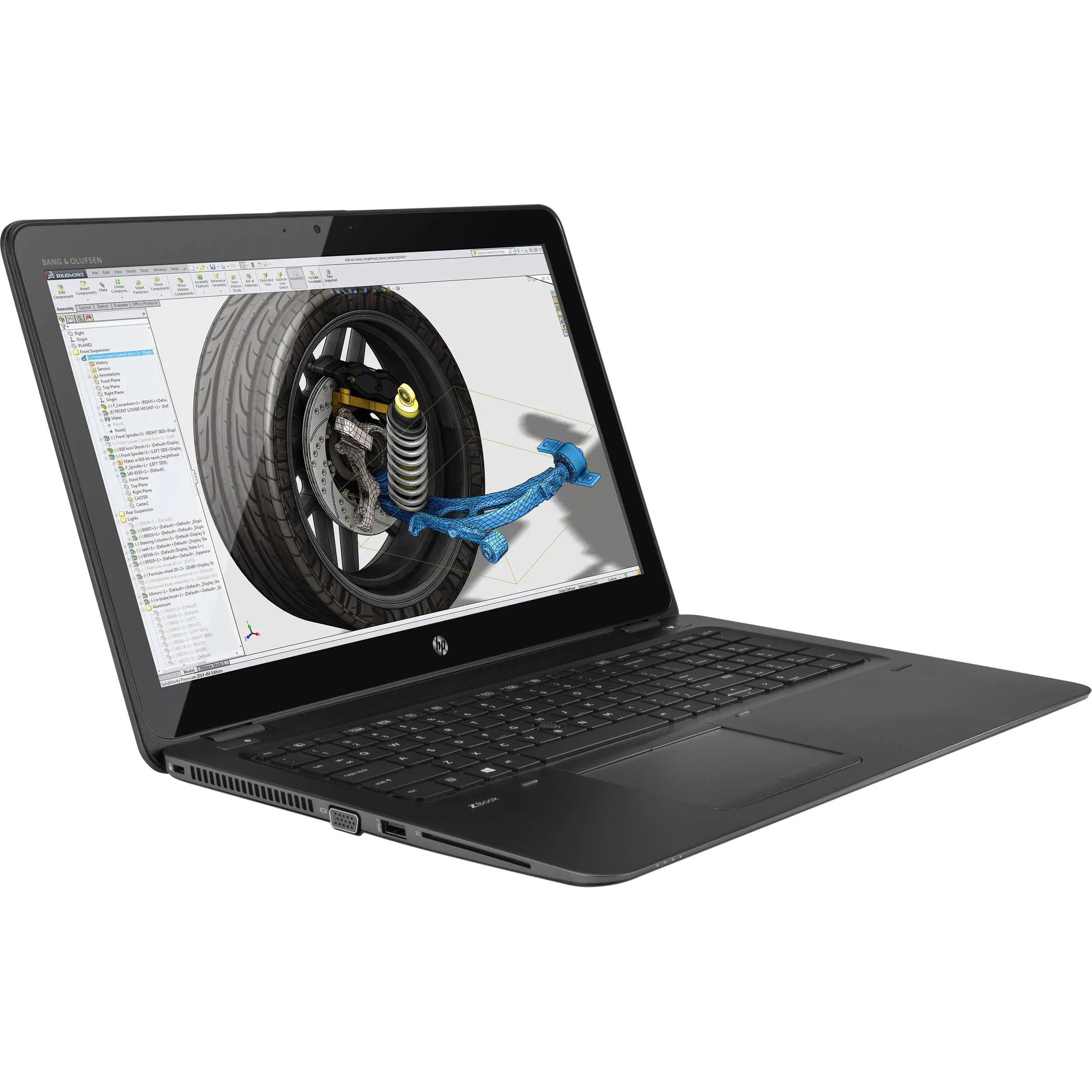 HP ZBOOK 15U G3 LAPTOP - CORE I7 - 6TH GEN - 8GB RAM - 256GB SSD - 2GB VGA RADEON -15.6"- USED
