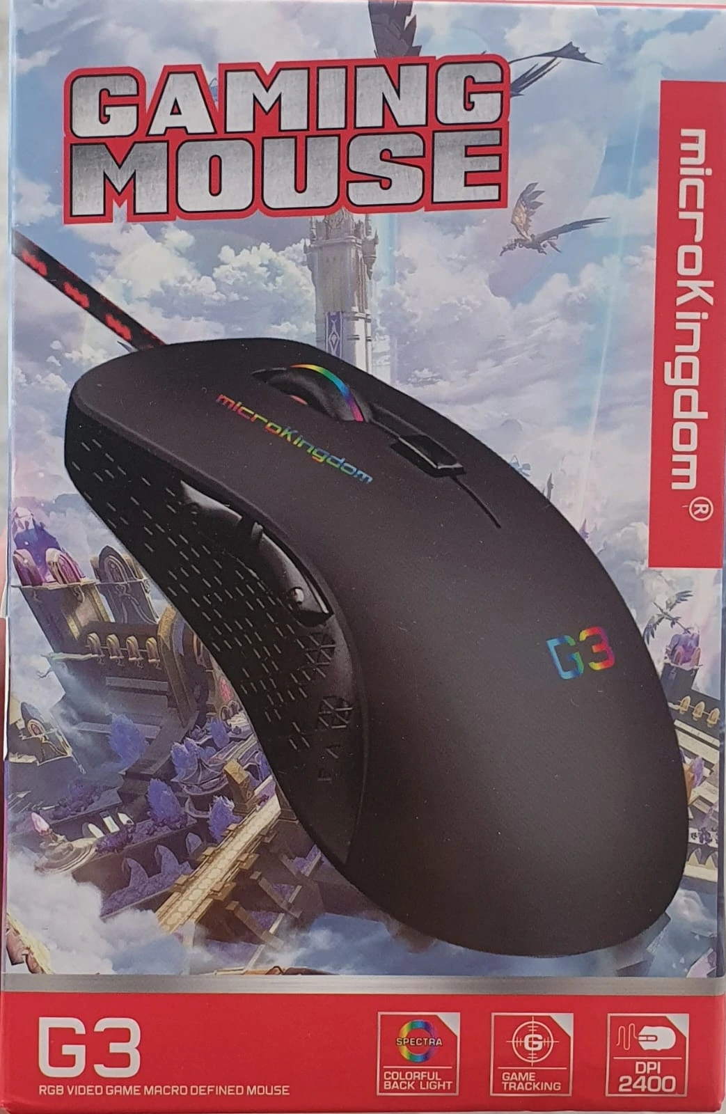 MICROKINGDOM WIRED GAMING MOUSE G3