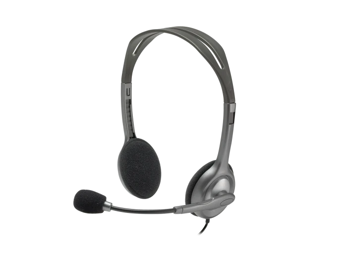 LOGITECH ORIGINAL WIRED HEADSET 2 JACKS H110