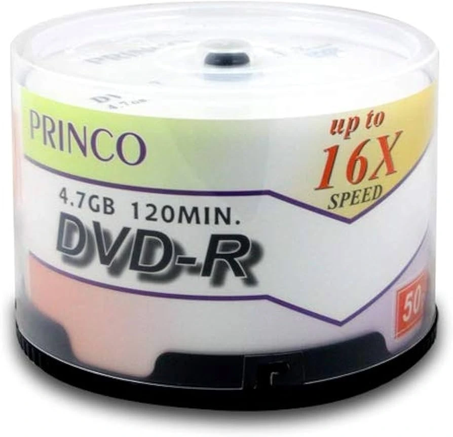 DVD 50 PCS PRINCO