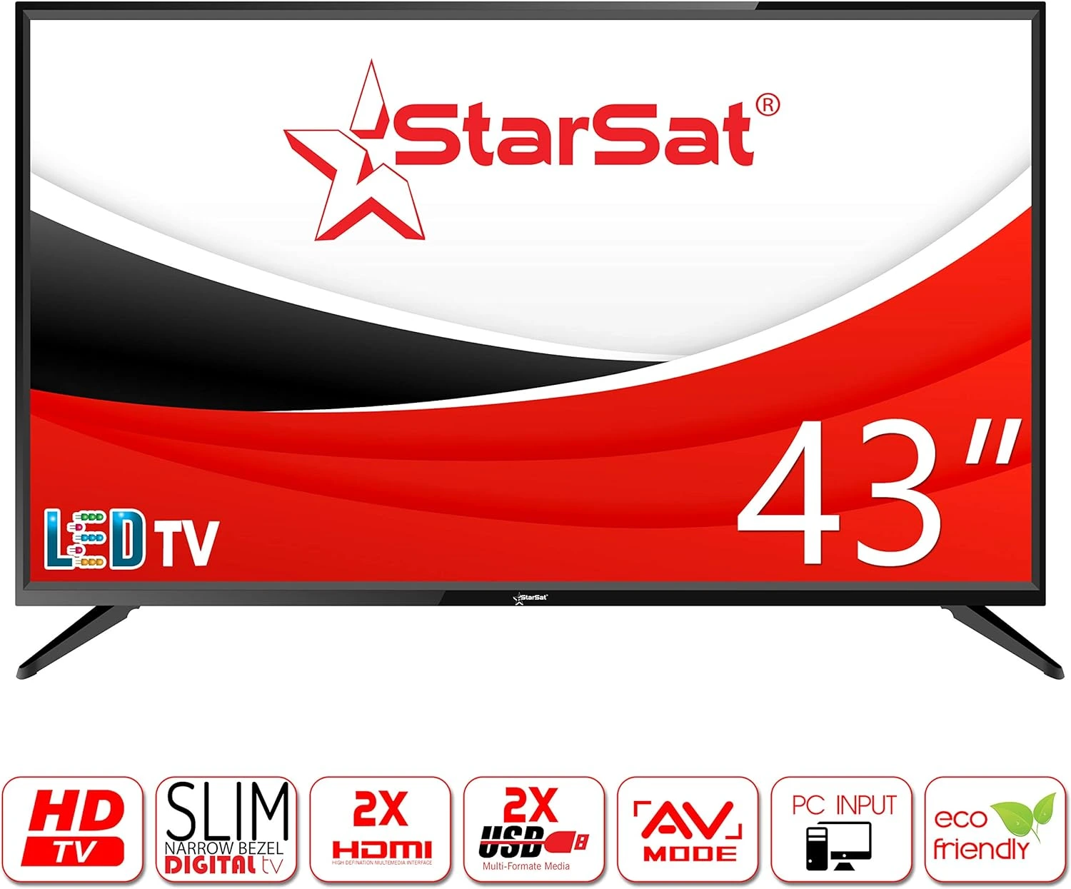 STARSAT SMART TV 43 INCH