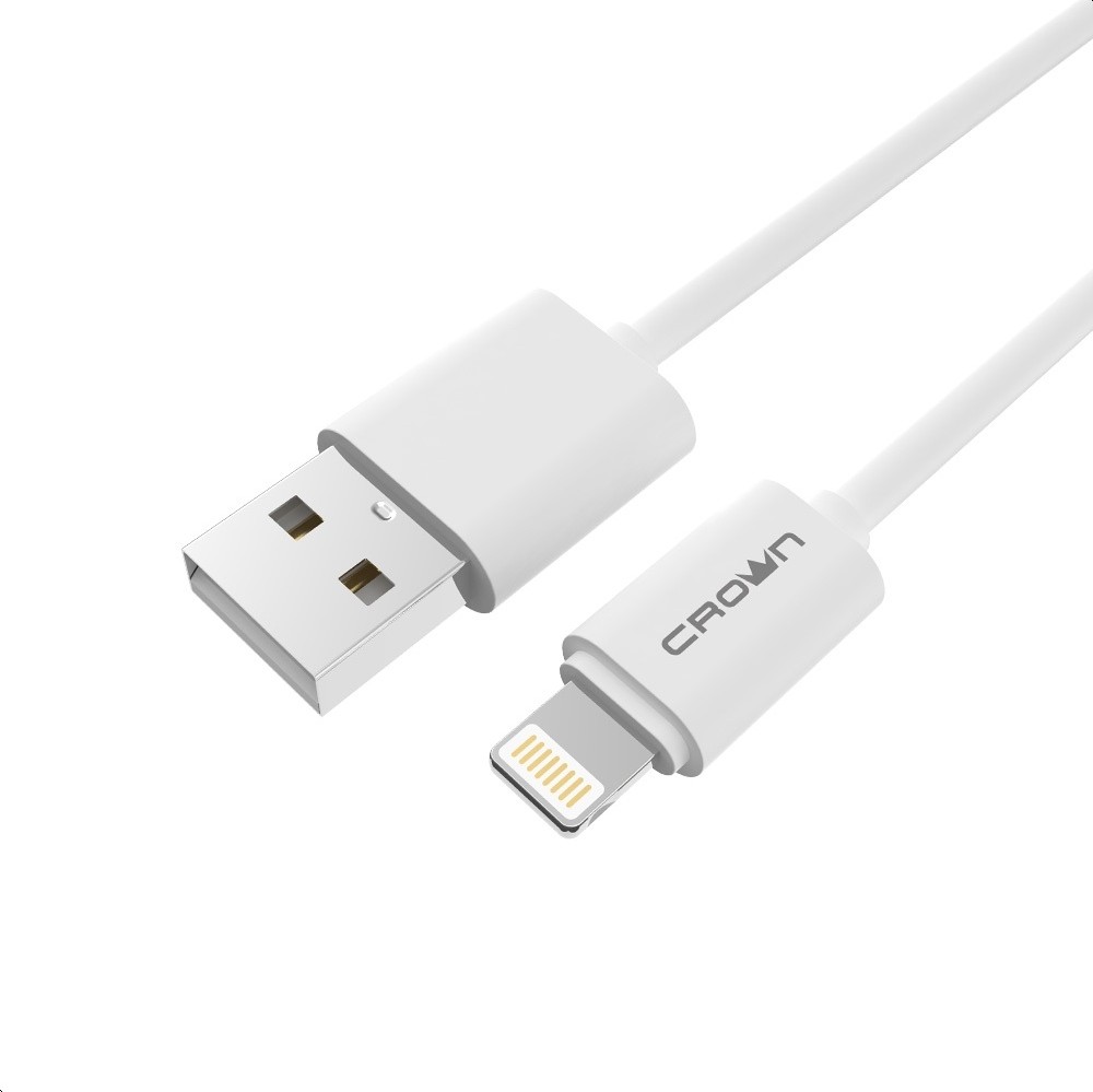CROWN CABLE USB TO LIGHTNING 1M