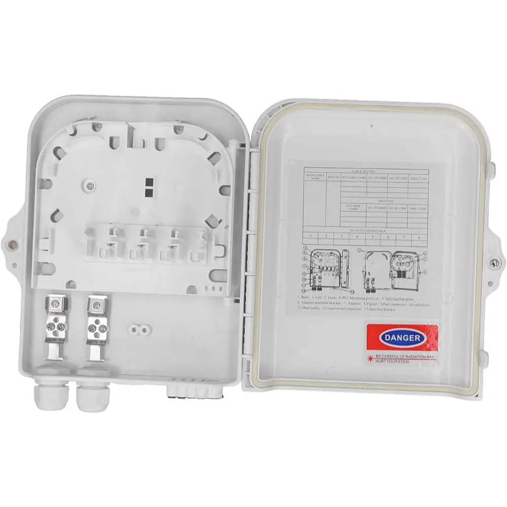 FIBER OPTIC INDOOR BOX 8 CORE